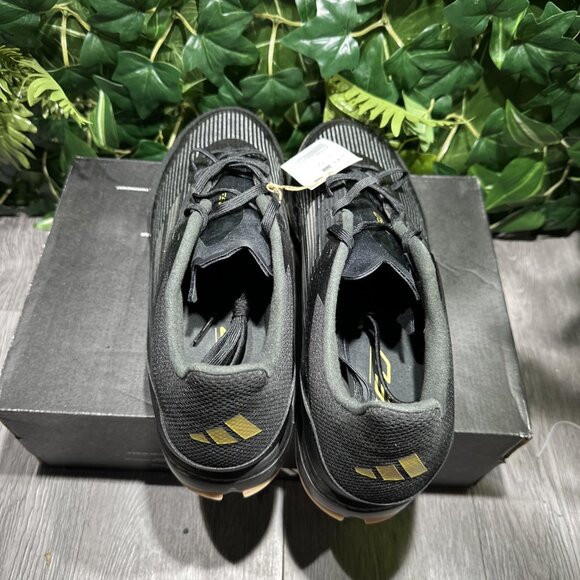 Adidas F50 League IN Men Indoor Soccer Shoes Black White Gum Sneakers IF1332 13 main image 5